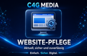 Eine aktuelle Webseite schafft Vertrauen